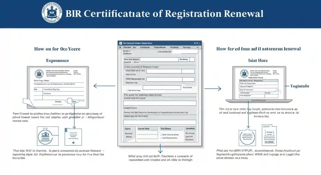 BIR Certificate of Registration Renewal