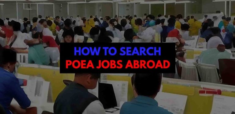 "Find POEA Job Hiring Abroad Online | Explore International Employment Opportunities"