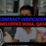 Individual Contract Verification in MWO Hong Kong Individual Contract Verification in MWO Hong Kong