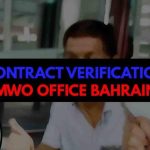 Individual Contract Verification MWO Manama, Bahrain Individual Contract Verification MWO Manama, Bahrain