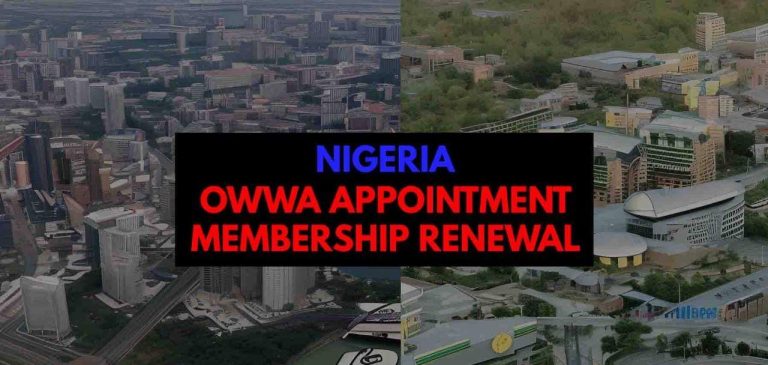 Schedule OWWA Appointment Membership Nigeria