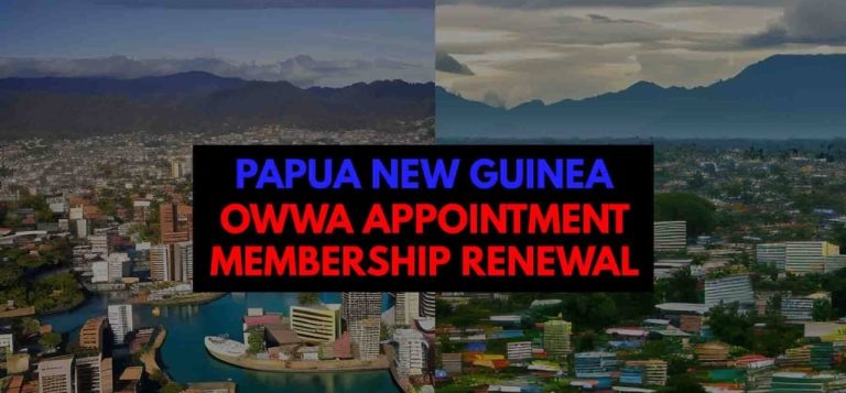 Schedule OWWA Appointment for Membership in Papua New Guinea
