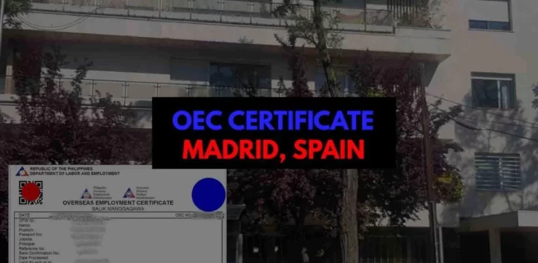 Google Map Location Madrid POLO-OWWA office: