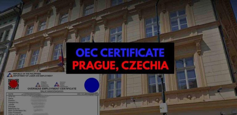 How to Apply OEC Certificate in Prague, Czech Republic