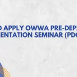 How to Apply OWWA Pre-Departure Orientation Seminar (PDOS)