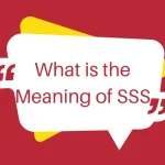 Meaning of SSS