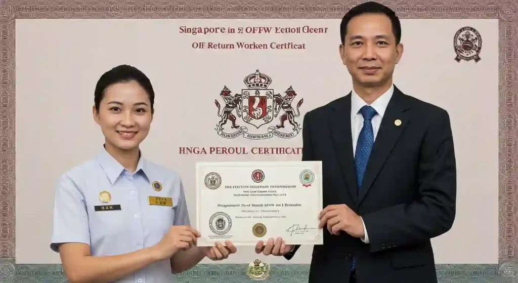 OEC Appointment Singapore OFW Balik Manggagawa Certificate