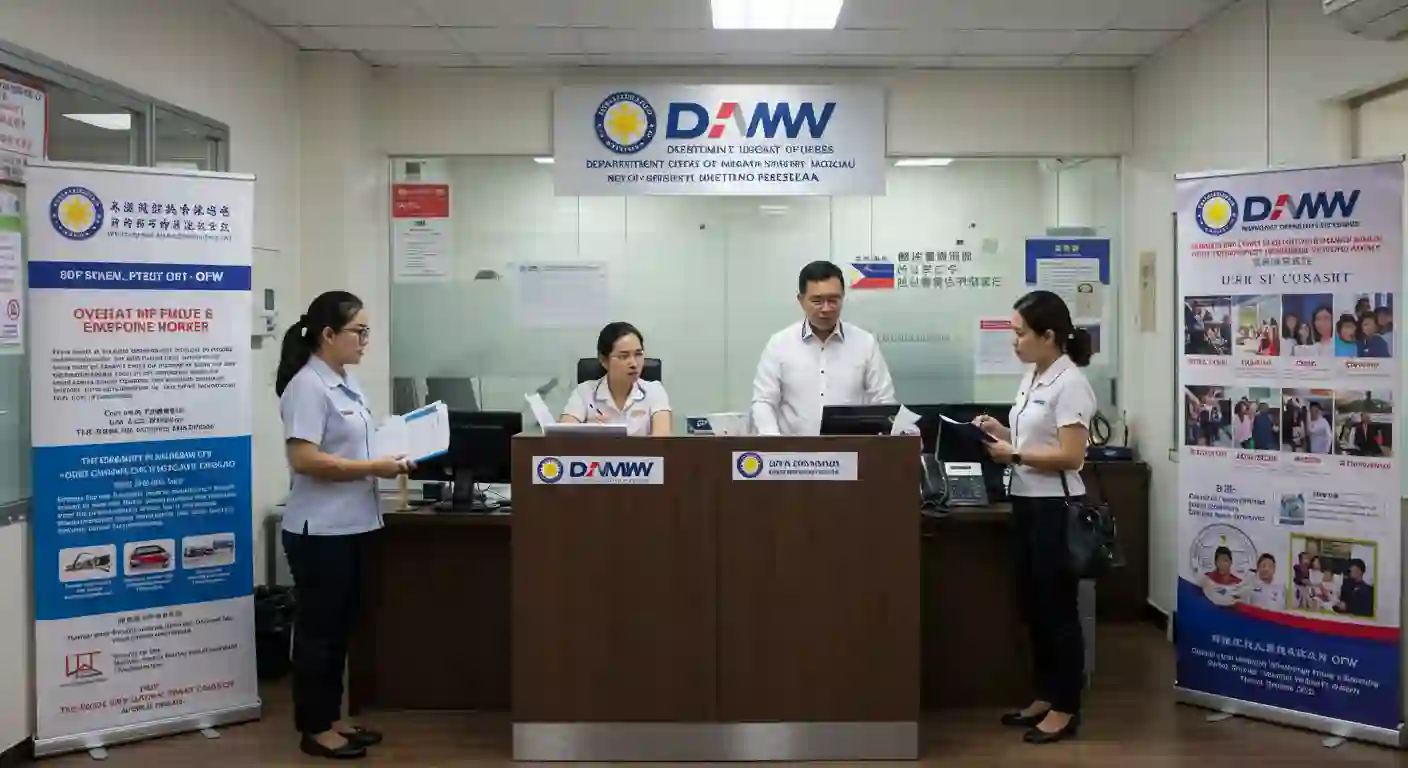 DMW Office Ready to Assist OFWs in Macau