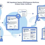 OEC Appointment Spain OFW Balik Manggagawa Certificate