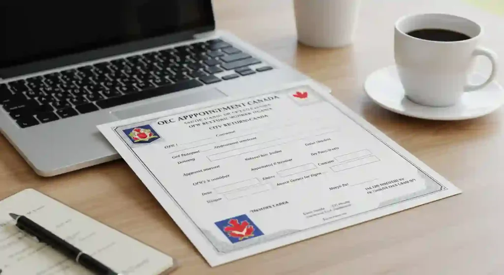 OEC Appointment Vancouver Canada OFW Balik Manggagawa Certificate