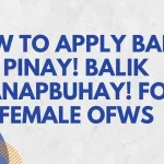 How to Apply Balik Pinay! Balik Hanapbuhay! for Female OFWs
